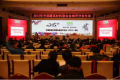 祝贺2015年度中国建筑材料联合地坪分会年会在京